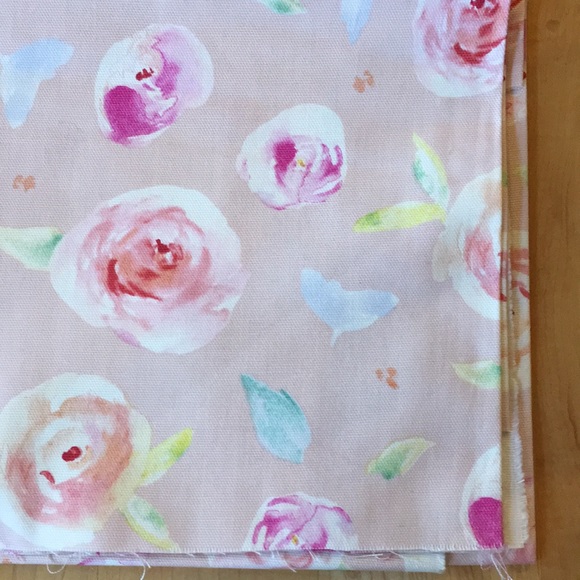 Floral Print Duck Cloth Fabric - Picture 3 of 7